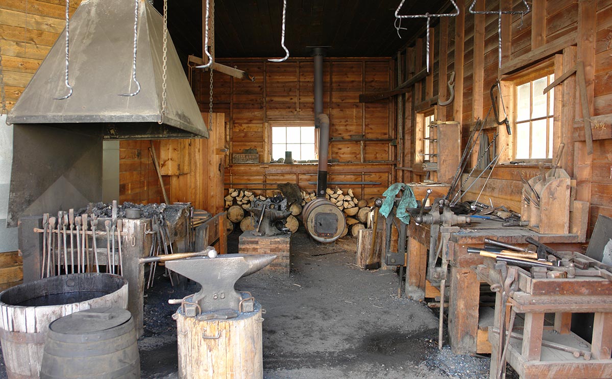 Abandoned blacksmith