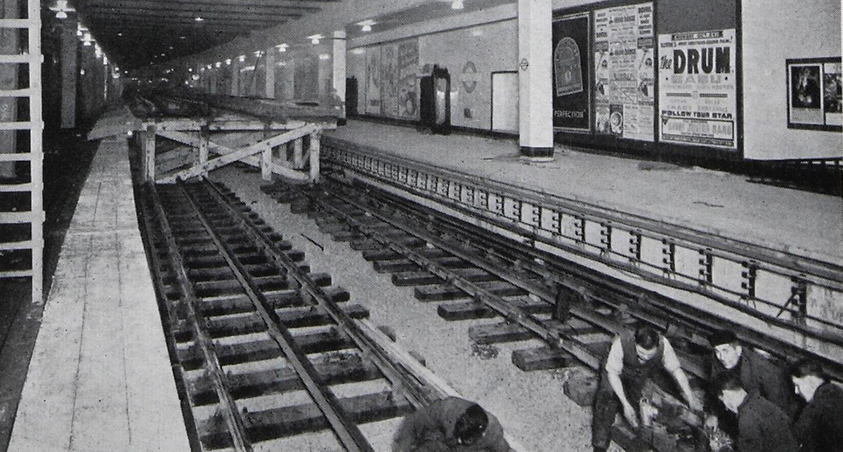 The relocation of Aldgate East