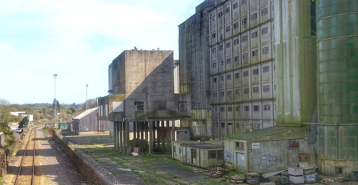 The abandoned North Quays in Waterford City