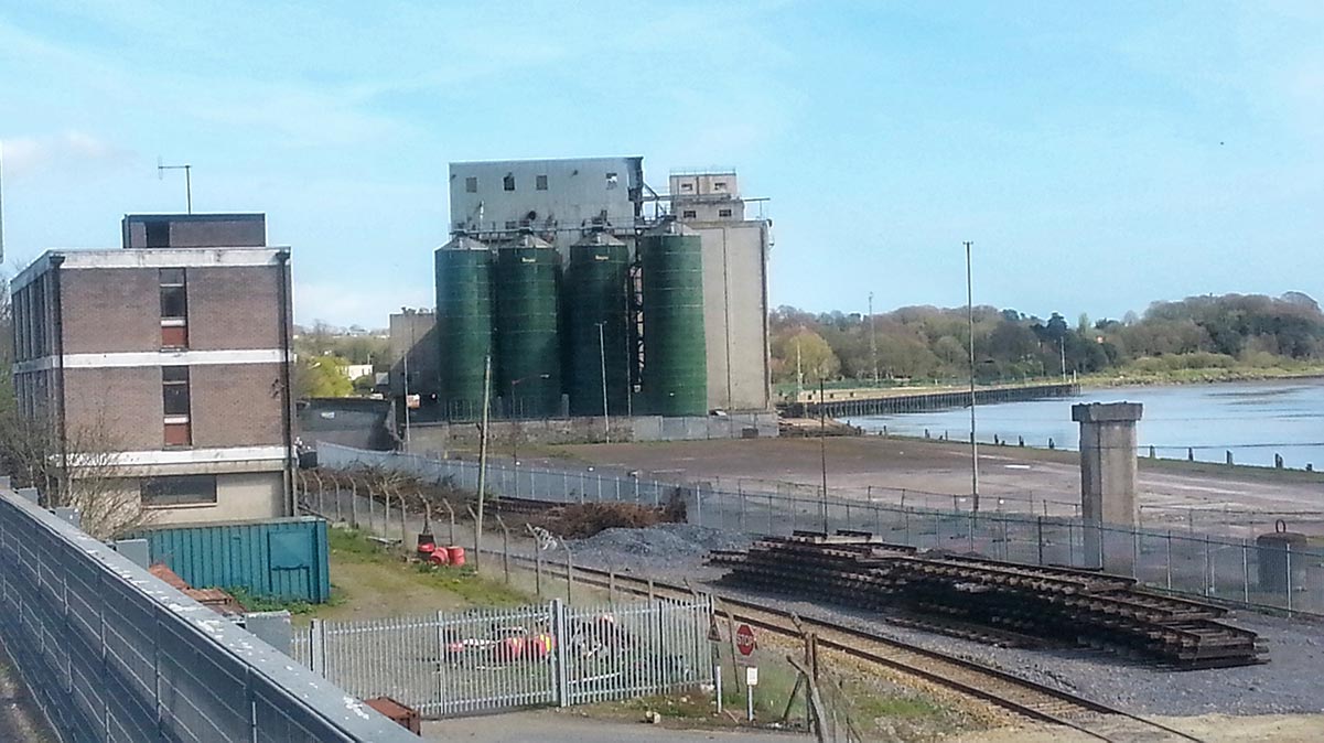 R&H Hall mill on Waterford's North Quays