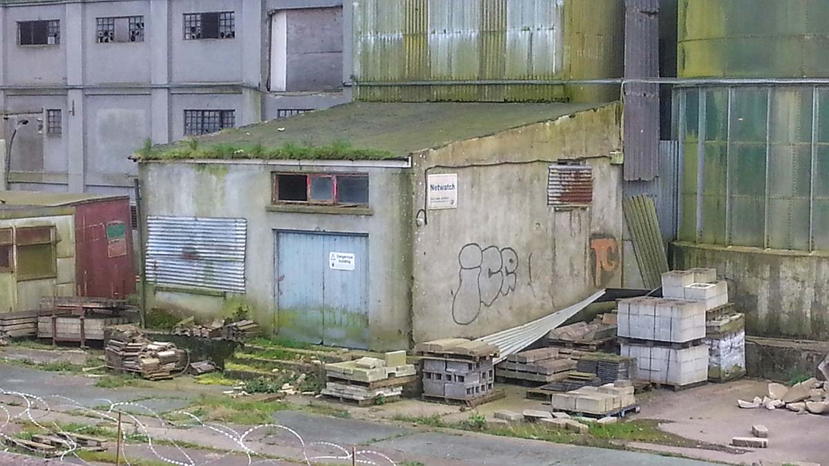 The abandoned R&H Hall Mill on Waterford's North Quays