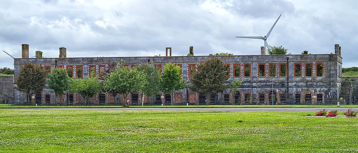 Block A on Spike Island