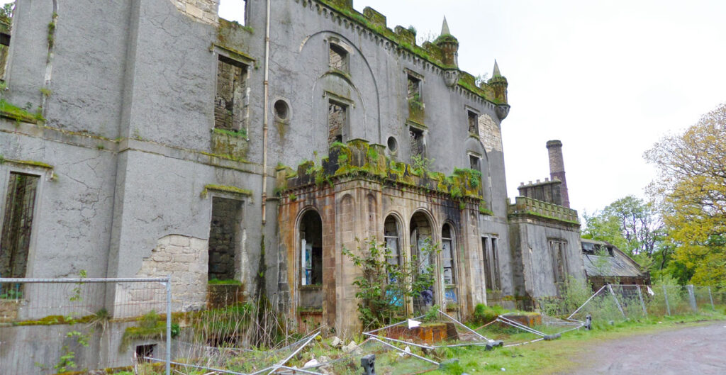 The Abandoned Caldwell House in Scotland