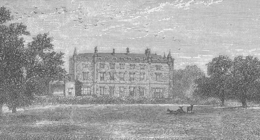 How Caldwell House would have looked at its peak