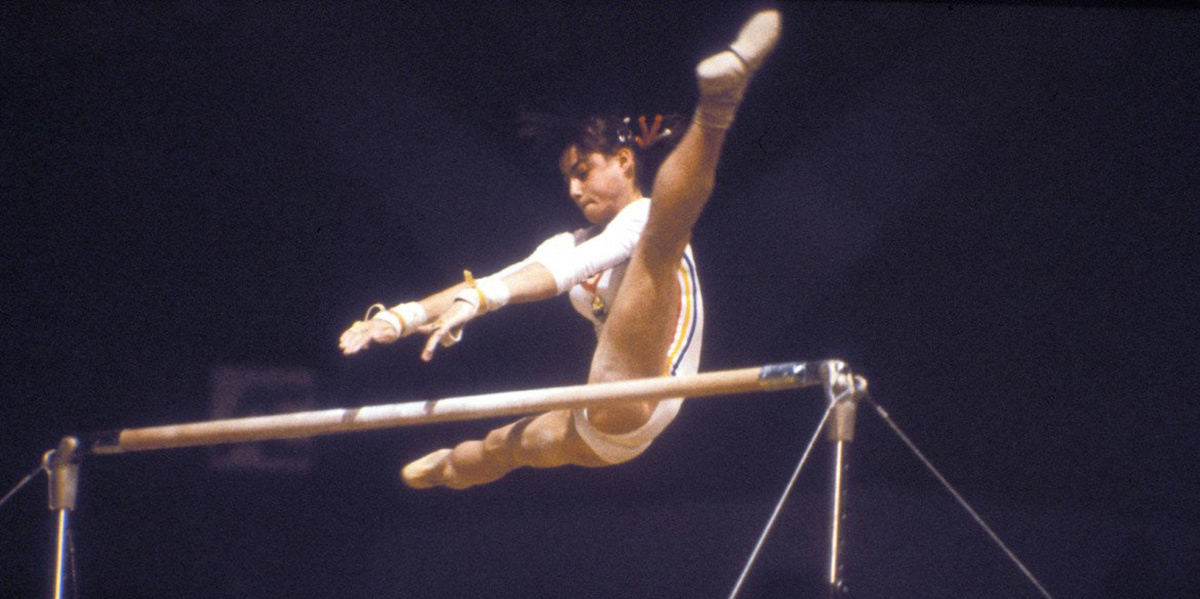 Nadia Comăneci Montreal Olympics