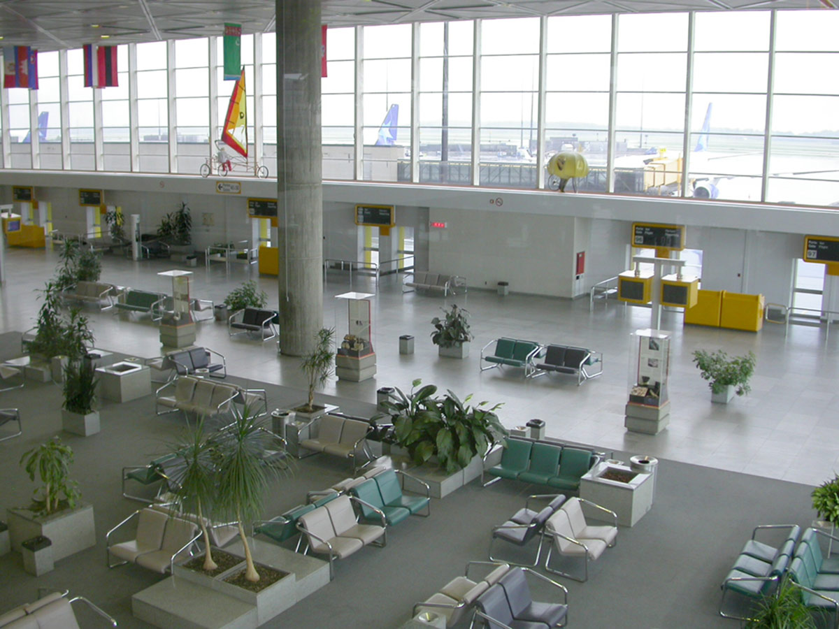 The Departure Lounge at Mirabel Airport