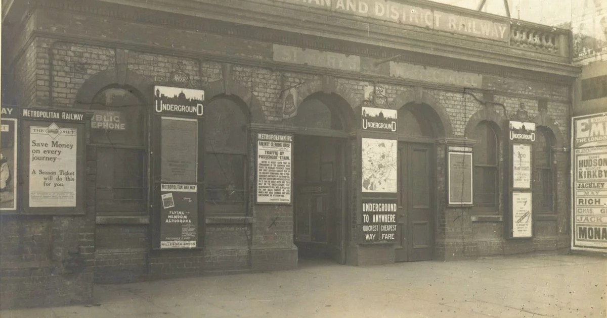St Mary's Underground Station