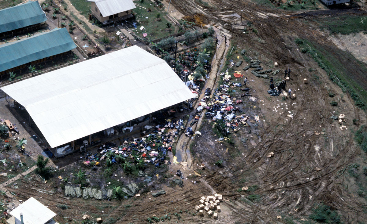 Aftermath of the Jonestown tragedy